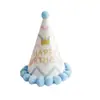 Sombreros de Cumpleaños Transfronterizos Creativos para Fiestas Infantiles y de Adultos Sombreros para Pastel de Cumpleaños Sombreros de Papel Decoración de Repostería de Cumpleaños de Dibujos Animados