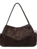 Bolso Grande Retro para Viajeros para Mujer 2026 Nuevo de Moda Tendencia Bolso Tote de Gran Capacidad Bolso de Hombro Simple de Invierno