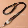 Novo Pingente Estilo Chinês Imitação de Jade Corda para Pendurar Cordão Trançado Cordão de Colar Ajustável para Homens e Mulheres nas Cores Vermelho, Preto e Café