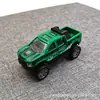 Carrinho de Brinquedo de Metal com Puxar para Trás, Carro de Simulação Hot Wheels, Modelo de Carro Esportivo Roda de Fogo, Caminhonete, Brinquedo de Veículo Off-Road, Atacado Transfronteiriço