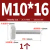 Tornillo moleteado de acero inoxidable 304 Perno de ajuste giratorio a mano Cabeza plana grande Cabeza redonda Publicidad M3-M10Gb835