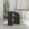 Silla de Comedor Sofá Individual Sala de Estar Moderno Simple Creativo Rectangular Acrílico Placa de Roca Mesa de Comedor Combinación de Mesa y Silla de Arte