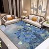 Processamento e Personalização de Novos Tapetes Chinoiserie para Sala de Estar, Tapetes para Sofá e Mesa de Centro, Tapetes Chinoiserie Modernos Minimalistas para Quarto