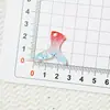 Transparente como Gelo Glitter Cauda de Peixe Desenho Animado Artesanal DIY Cola de Creme Capa de Celular Acessórios para Penteado Presilha de Cabelo Acessórios de Resina Atacado