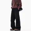 Pantalones Casuales de Espiga para Hombre Primavera 2026 Nuevos Pantalones de Pierna Ancha Sueltos Marca Americana de Moda Pantalones de Pierna Recta de Largo hasta el Suelo