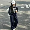 Conjunto de Duas Peças Elegante de Outono para Meninas 2026 Novo Conjunto Casual para Crianças de Média e Mais Velhas Moda Primavera e Outono Roupas Infantis Soltas Tendência