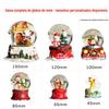 Enfeites de Bola de Cristal para Interior de Desenho Animado Personalizados Giratórios Automáticos com Neve Caindo Caixa de Música Caixa de Música Artesanato de Resina