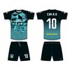 Conjunto de Uniforme de Fútbol Uniforme de Juego y Entrenamiento de Equipo Jersey de Fútbol Sublimado Jersey de Fútbol Personalizado Versión de Aficionado