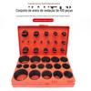 O ar condicionado o-ring caixa de reparo anel de vedação anel de borracha vedação com cola de flúor cola de nitrilo de borracha de silicone cola de flúor de silicone