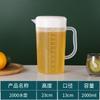 Garrafa de água fria de plástico grosso para atacado resistente a altas temperaturas 5L de grande capacidade balde para manter a água fria chaleira de chá resistente ao calor suco