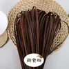 Rattan plástico PE de 5 mm de largura para bolsas de palha artesanais Corda de rattan de imitação DIY para bolsas de palha tecidas à mão