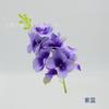 Guirnalda de flores de jacinto artificial para decoración del hogar, accesorios de fotografía, tocados étnicos, accesorios de seda