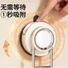 Portarrollos de Papel de Cocina con Ventosa, Portarrollos de Papel Montado en Pared sin Taladro, Portarrollos de Film Plástico, Barra para Colgar Paños, Almacenamiento para el Hogar en Gabinetes