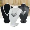 Soporte de exhibición de terciopelo para collares con vista al mar, maniquí de cuello para joyería, soporte para colgantes, mostrador de cuello de maniquí, accesorios de exhibición de joyería