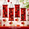 Colgantes de decoración de Año Nuevo, Colgantes de carácter de la fortuna para la puerta de entrada del Festival de Primavera, Suministros de decoración para la pared de fondo de la sala de estar del Año Nuevo 2027 Año de la Oveja