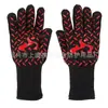 Resistentes a Altas Temperaturas Silicona Horno Barbacoa Anti-quemaduras Horno Microondas Resistente al Desgaste Cable Aislante Prepoxy Retardante de Llama Barbacoa Guantes Ignífugos