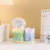 Lámpara Portaplumas Adorno de Sirena con Concha Marina, Decoración Creativa de Escritorio con Luz, Regalo para Estudiantes, Artículo Decorativo de Moda