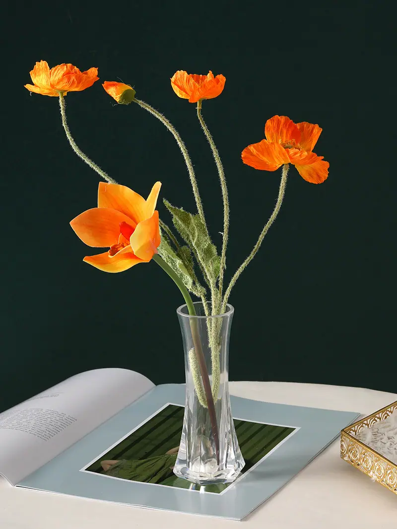 acrylic vase