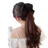 Estilo Francés ~ Satín Ins Celebridad de Internet Anillo para el Pelo de Intestino Delgado Banda para el Pelo Elegante de Alto Nivel para Niña Banda para el Pelo Cuerda para el Pelo Accesorios para el Cabello de Corea del Sur