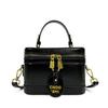 Bolso Satchel de Alta Gama Bolso Cuadrado Pequeño para Mujer 2025 Nuevo Estilo Coreano Moderno a la Moda para Viajero Bolso de Hombro Cruzado