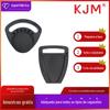 Capacete triângulo fivela de segurança capacete de fivela de despedida chapéu fivela em forma de ventilador concha de ajuste fivela de ajuste acessórios capacete de motocicleta