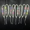 Cadena para teléfono móvil estilo Xiao Xiang, serie Perla, cordón para funda de móvil, colgante de flor pequeña, cordón para teléfono móvil, llavero de cuerda