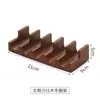 Estante de Madera para Sushi, Estante para Tacos de Erizo de Mar, Estante para Rollos, Plato de Presentación de Salmón, Estante Creativo para Sushi, Vajilla de Cocina, Estante Portátil para Foie Gras