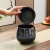 Jarra para Separação de Água e Chá com Tampa de Filtro de Cerâmica, Recipiente para Resíduos de Chá, Balde de Água para Chá, Bacia de Água para Mesa de Chá, Balde de Água Residual, Recipiente Grande para Lavagem de Chá