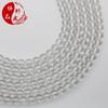Cuentas Sueltas de Cristal Blanco Natural DIY Accesorios para Cuentas de Joyería Cuentas Redondas Productos Semielaborados Venta al por Mayor Venta Directa de Fábrica Colgante