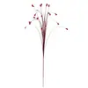 Fogos de Artifício Artificiais Coloridos e Enfeites de Flores Artificiais Transfronteiriços para Decoração de Casamento, Materiais de Flores Artificiais para Arranjos de Casamento, Grama de Pavão Artificial