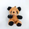 Peluche de conejo de orejas caídas estilo coreano, muñeco panda, llavero, accesorios DIY hechos a mano, accesorios para ropa, venta al por mayor