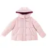 Chamarra de Plumas Princesa Yuan Yuan 2026 Invierno Nuevo Estilo Para Niñas 90% Plumón de Pato Blanco con Capucha Abrigo Cálido Superior