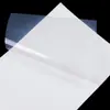 Venda Direta da Fábrica Papel de Impressão Autoadesivo Transparente para Jato de Tinta A4 Pet À Prova D'água Adesivo DIY Papel de Etiqueta de Secagem Rápida com Suporte Adesivo