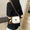 Bolso Pequeño Retro de Bloques de Color para Mujer 2024 Nuevo Bolso de Hombro de Moda Tendencia Bolso Cruzado de Patchwork Elegante Bolso Cuadrado Pequeño Versátil