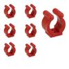 Clip de Pesca de Plástico Almacenamiento Clip de Palo de Pesca de Plástico Clip para Caña de Pescar Clip para Palo de Snooker Clip de Fijación para Montar en Pared