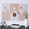Pegatina de pared de fieltro Fábrica Jiugongge 3D tridimensional Obras de jardín de infantes Tablero de corcho Cuadrado pequeño Fieltro interior Tablero de exhibición