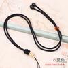 Colgante Marea Nacional Cuerda Tejida Ágata Cera de Abeja Cordón Joyería Cordón Venta al por Mayor Joyería de Uso Común para Hombres y Mujeres Cuerda para Collar