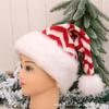 Navidad Transfronteriza Sombreros de Navidad para Adultos Niños Decoraciones de Navidad Papá Noel Rojo Sombreros Luminosos de Navidad