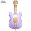 Globo de Papel de Aluminio de Doble Nota de 16 Piezas Símbolo Musical Globo de Instrumento Forma de Nota Musical Única Globo Decorativo de Guitarra
