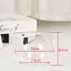 Bola de Flor Eterna Cobertura de Vidro Decorações Modernas para Casa Feito à Mão Película Manual Tampa de Poeira de Flor Seca Transparente
