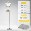 Tienda de ropa maniquí de utilería para modelo de clavícula delgada de pecho plano maniquí de cuerpo entero para escaparate de ropa de mujer soporte para exhibición