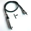 Furadeira elétrica eixo flexível de metal mangueira de borracha eixo flexível 6,5mm6mm4mm cabo extensão para retificadora elétrica linha de extensão para gravação