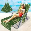 Suministro Exclusivo Transfronterizo de Fundas para Sillas de Playa de Microfibra, Serie de Hojas Impresas Digitalmente en 3D, A partir de una Pieza