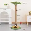 Nuevo producto transfronterizo: Árbol Trepador Grande para Gatos Naranja, Rascador para Gatos Ahorrador de Espacio, Resistente a los Arañazos, Poste Rascador para Gatos que No Suelta Pelo