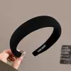 Faixa de Cabelo com Cabeça de Esponja Melard para Mulheres, Faixa de Cabelo com Coroa Alta para Lavar o Rosto, Presilha de Cabelo Simples e Elegante, Novo Modelo Outono e Inverno 2026