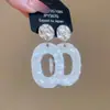Pendientes Colgantes Ovalados Huecos con Pliegues de Aguja de Plata que Gotean Aceite, Pendientes de Estilo Fresco de Lujo Ligero, Accesorios para Orejas de Moda con un Diseño Único