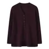 Otoño Nuevo Punto de Lana con Cuello Semiabierto para Mujer Holgado Estilo Coreano Delgado Perezoso Talla Grande Camiseta Base de Punto de Manga Larga