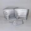 Bolsa de aislamiento de papel de aluminio engrosado, bolsa de embalaje tridimensional con cangrejo peludo, para catering, comida para llevar, barbacoa, mariscos, productos acuáticos, conservación en frío