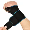 Bandagem esporte protetor de pulso entorse de palma cinto de suporte fitness vôlei basquete equipamento de proteção treino de força levantamento de peso cinza