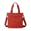 Bolso tote, estilo coreano, color liso, casual, bolso de hombro versátil, bolso cruzado para mujer, bolso texturizado versátil para el día a día, bolso transfronterizo para mujer